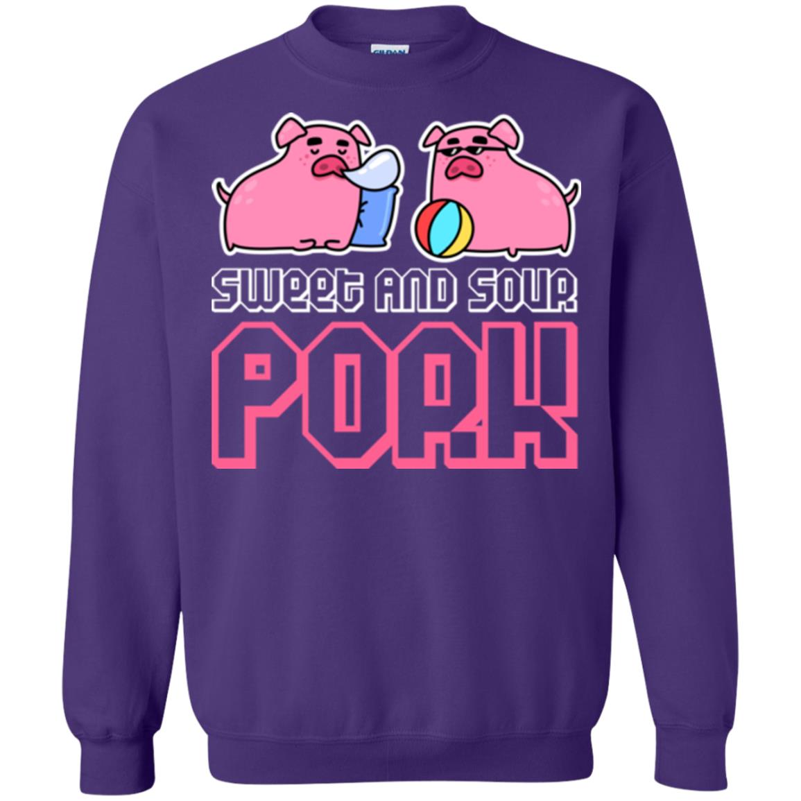 Food Lover T-shirt Sweet And Sour Pork Purple