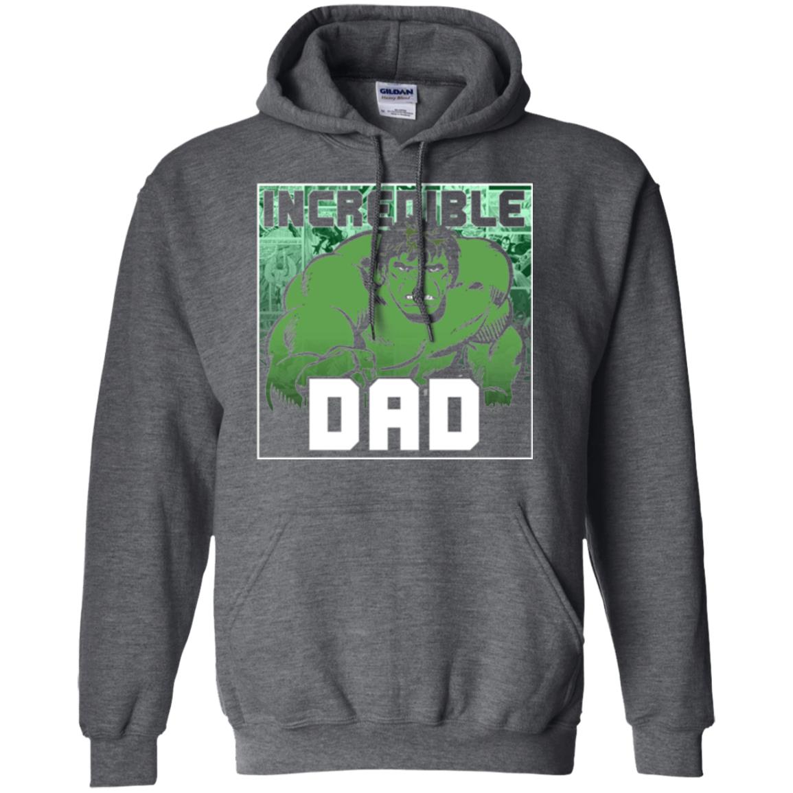 Daddy T-shirt Incredable Dad Dark Heather