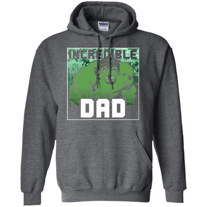Daddy T-shirt Incredable Dad Dark Heather