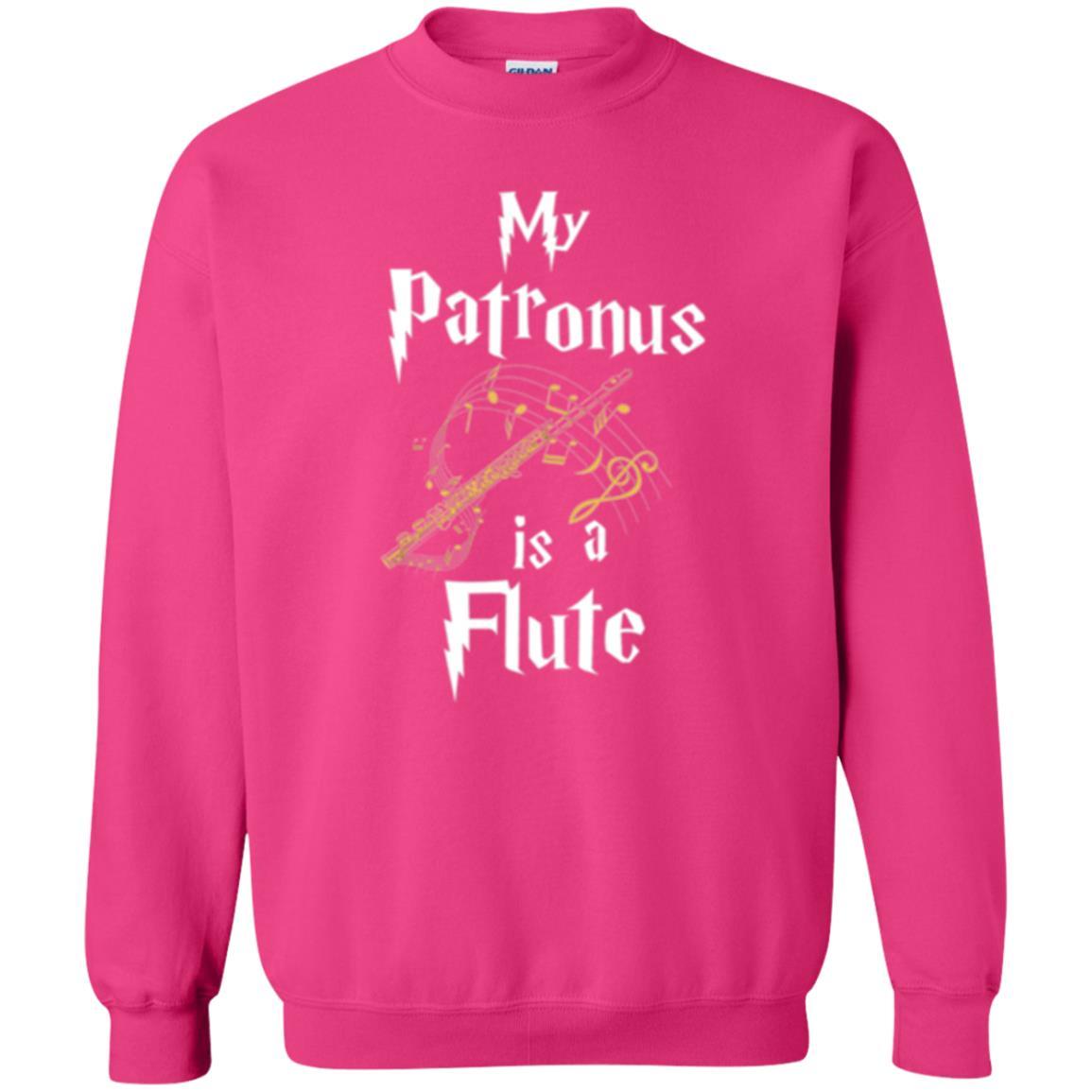 Musician T-shirt My Patronus Is A Flute Heliconia