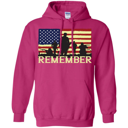 Military Of United States Memorial Day Shirt Heliconia