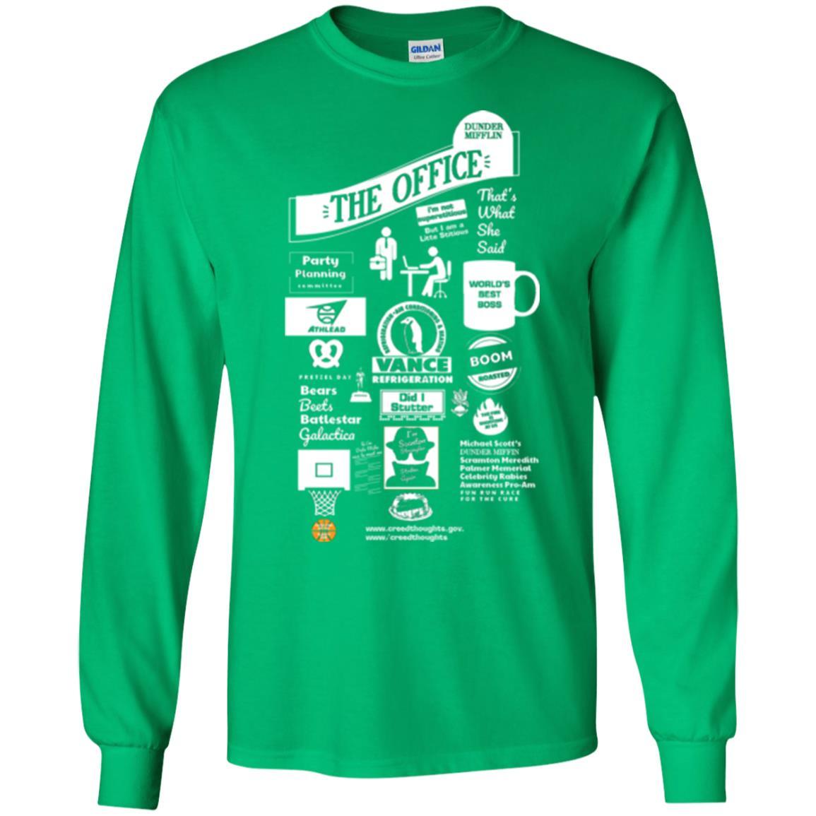 The Mashup Ofice T-shirt Irish Green