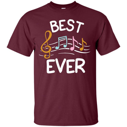 The Best Musical Of All Time Ever Music Lover Shirt Maroon