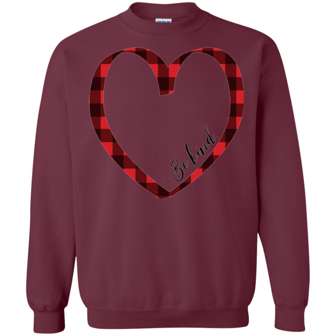 Be Kind Inspirational Motivational T-shirt Maroon