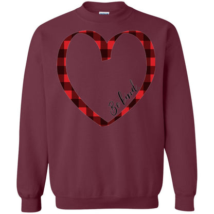 Be Kind Inspirational Motivational T-shirt Maroon