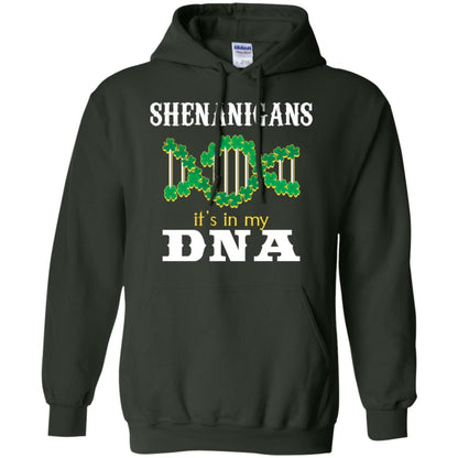 Shenanigans Its In My Dna Irish Irelands Irishman Shirt Forest Green