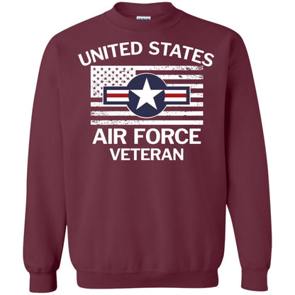 United States Air Force Veteran T-shirt Maroon