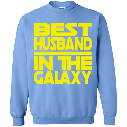 Best Husband In The Galaxy T-shirt Carolina Blue