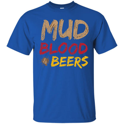 Mud Blood Beers Awesome Team T-shirt Royal