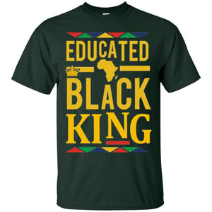 African Dna Pride T-shirt Dashiki Educated Black King