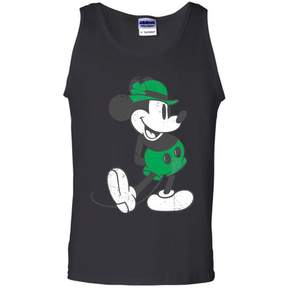 Mickey Mouse St. Patrick_s Day T-shirt Black