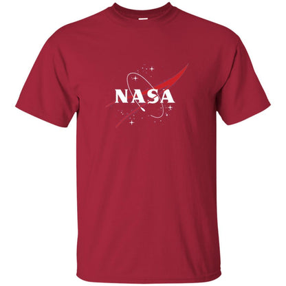 Nasa Full Blue Logo Graphic T-Shirt Cardinal