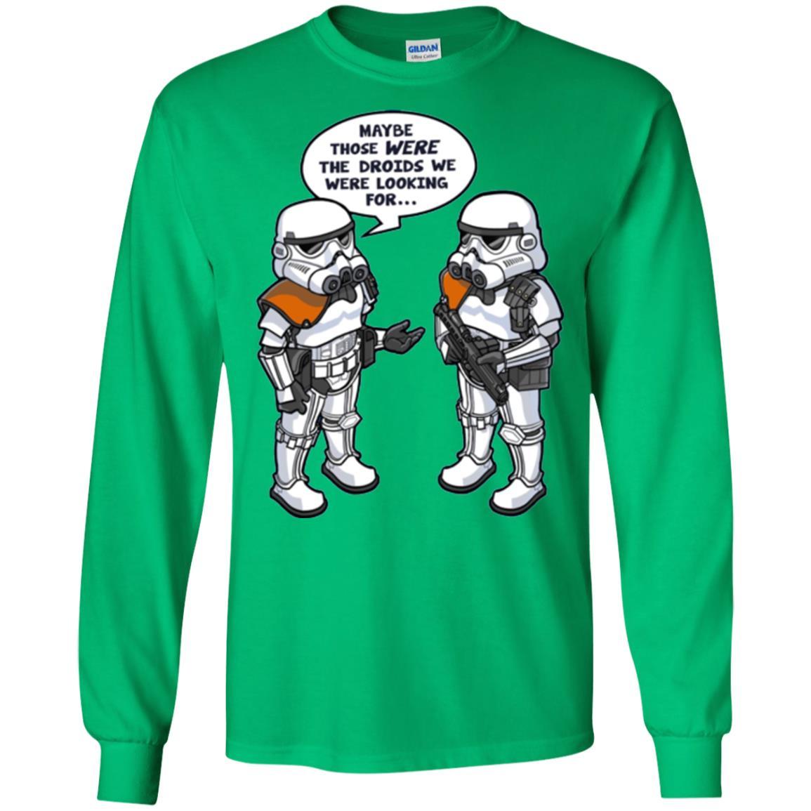 Film T-shirt Wrong Droids Comic Graphic Irish Green