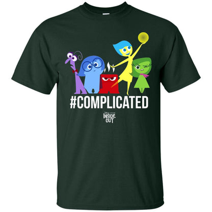 Inside Out Complicated Emotions Graphic T-shirt Forest