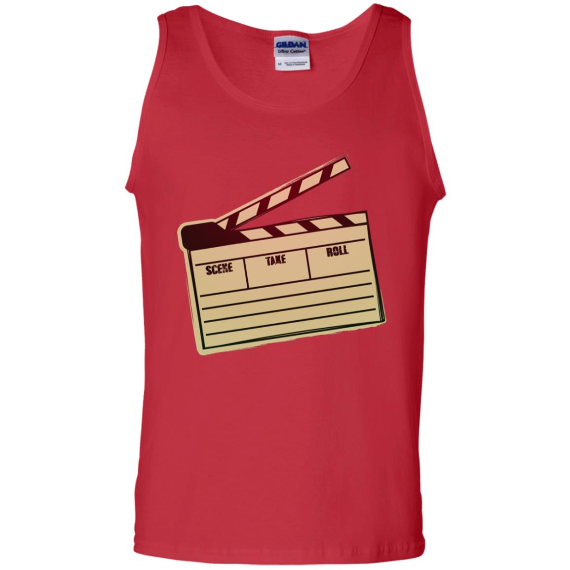 Movie Clapper Filmmaker Film Student Shirt Red