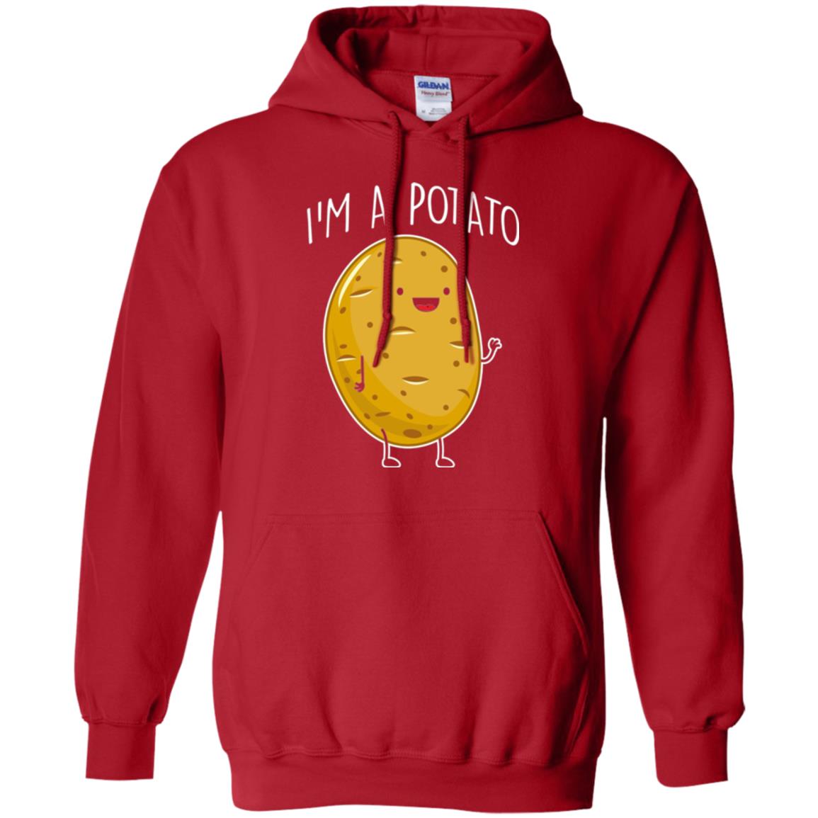 I Am Potato T-shirt Red