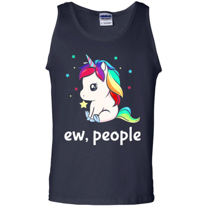 Unicorn Lover T-shirt Ew People T-shirt Navy