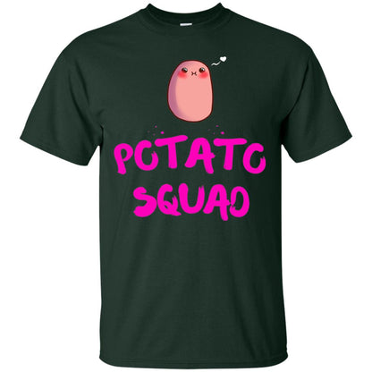 Cute Potato Squad T-shirt I Love Potato Forest