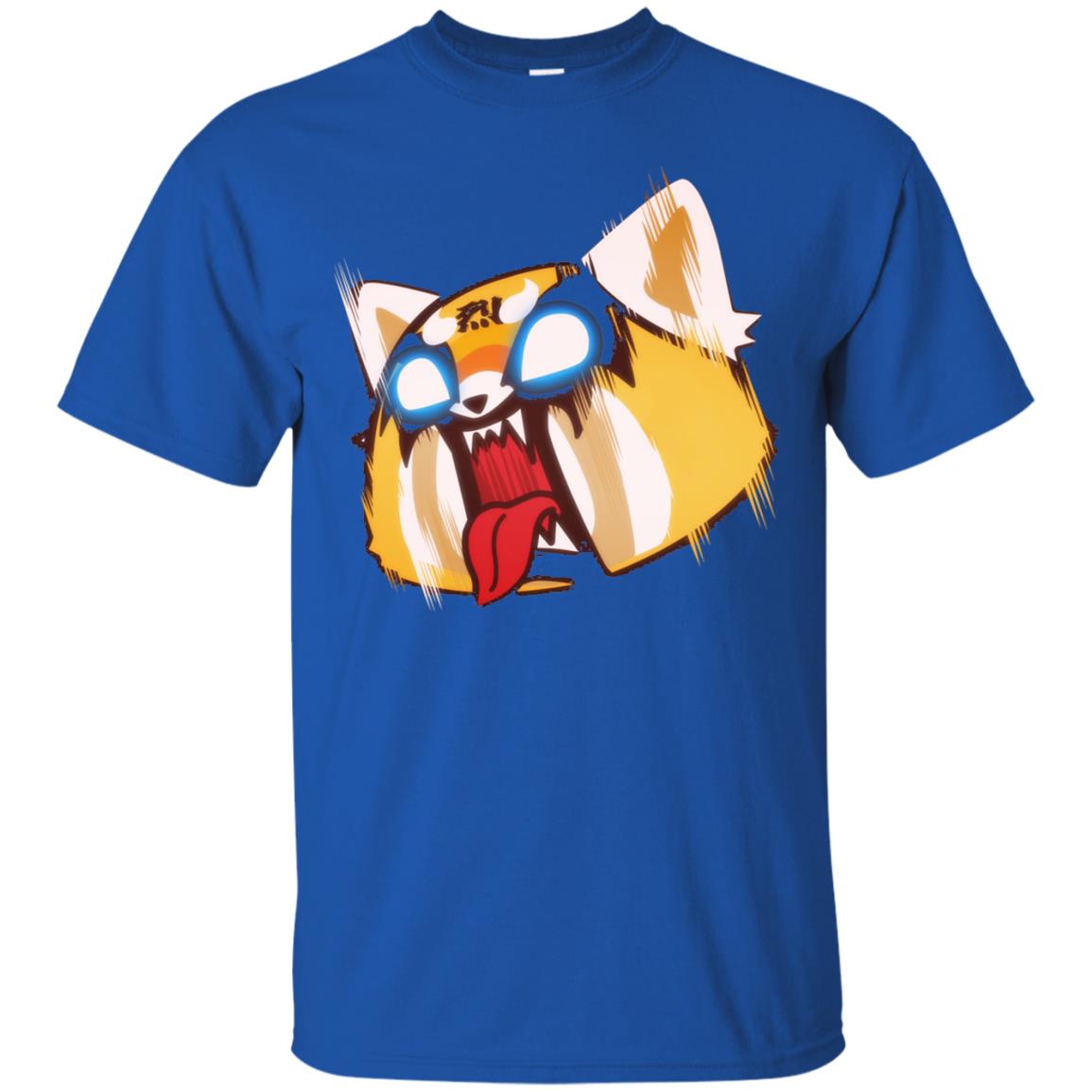 Aggretsuko Screaming Rage Tee Shirt Royal