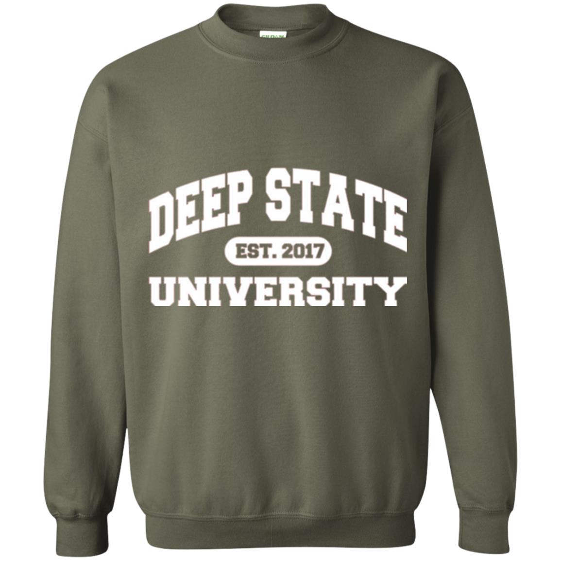 Deep State University T-shirt Military Green
