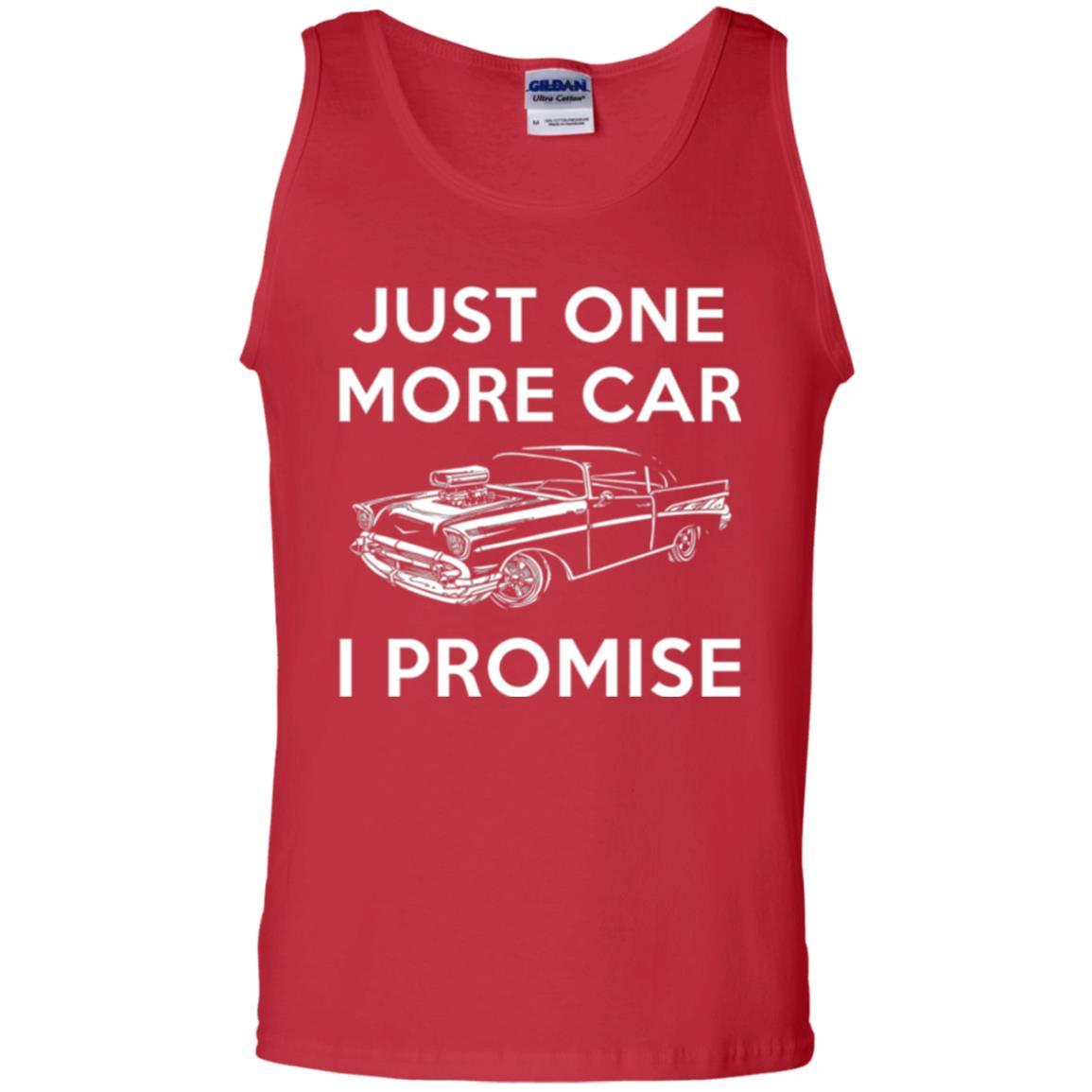 Car Lover T-shirt Just One More Car Red