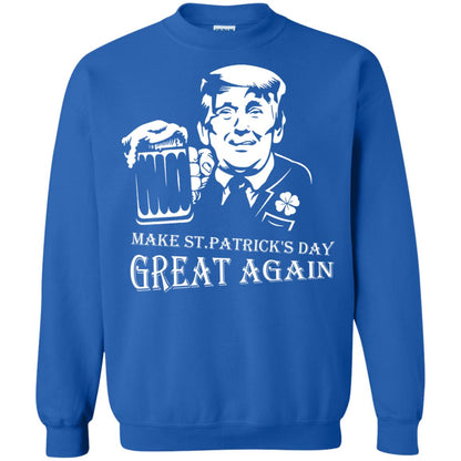 Anti Trump T-shirt Make St.patrick's Day Great Again With American President Royal