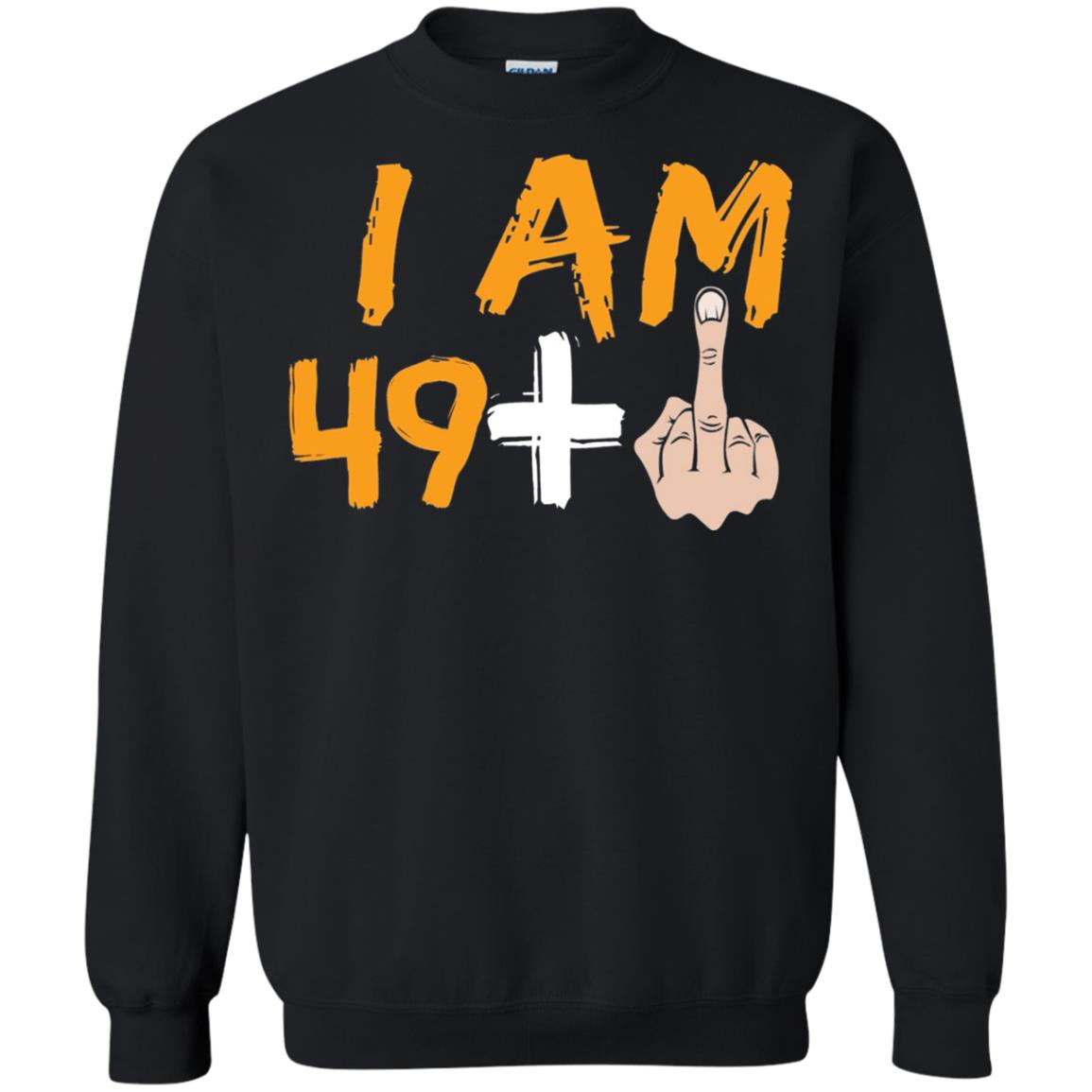 50th Birthday Funny T-shirt I Am 50 Years Old Black