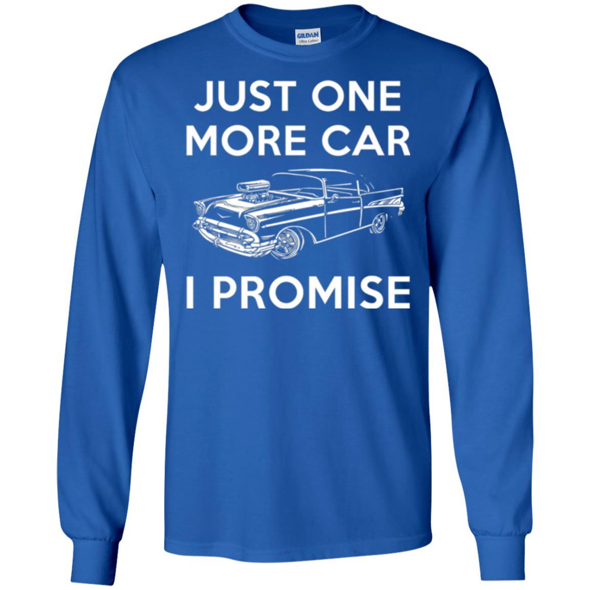 Car Lover T-shirt Just One More Car Royal
