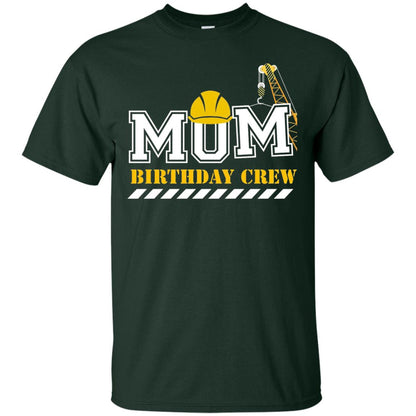 Mom Birthday Crew Mommy T-shirt Forest