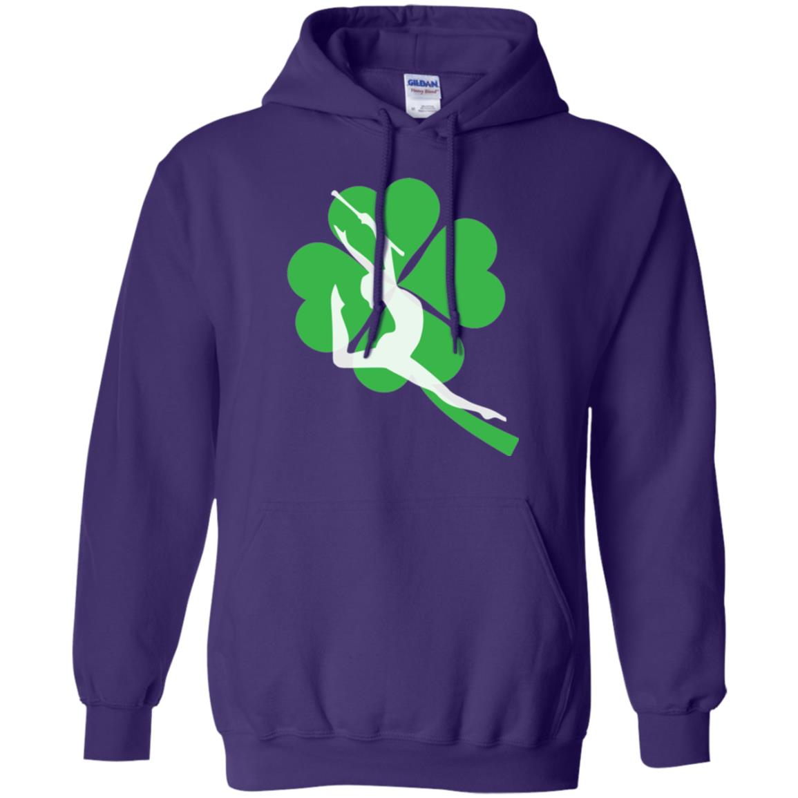 Baton Twirling Lover Saint Patrick's Day Purple