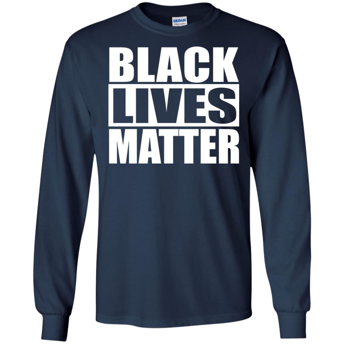 Black Live Matter Shirt Navy