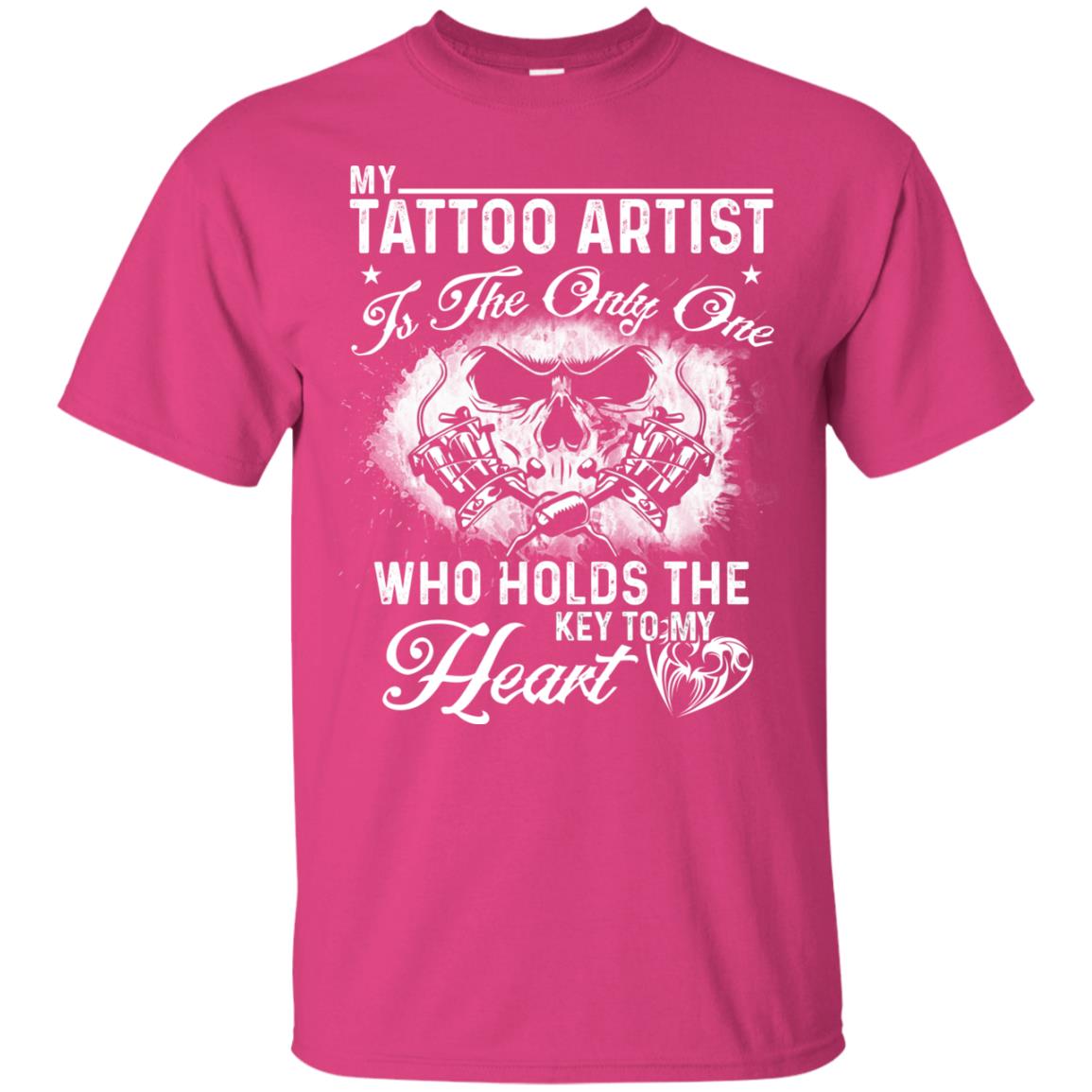 My Tatto Artist T-shirt The Only One Who Holds The Key To My Heart Heliconia
