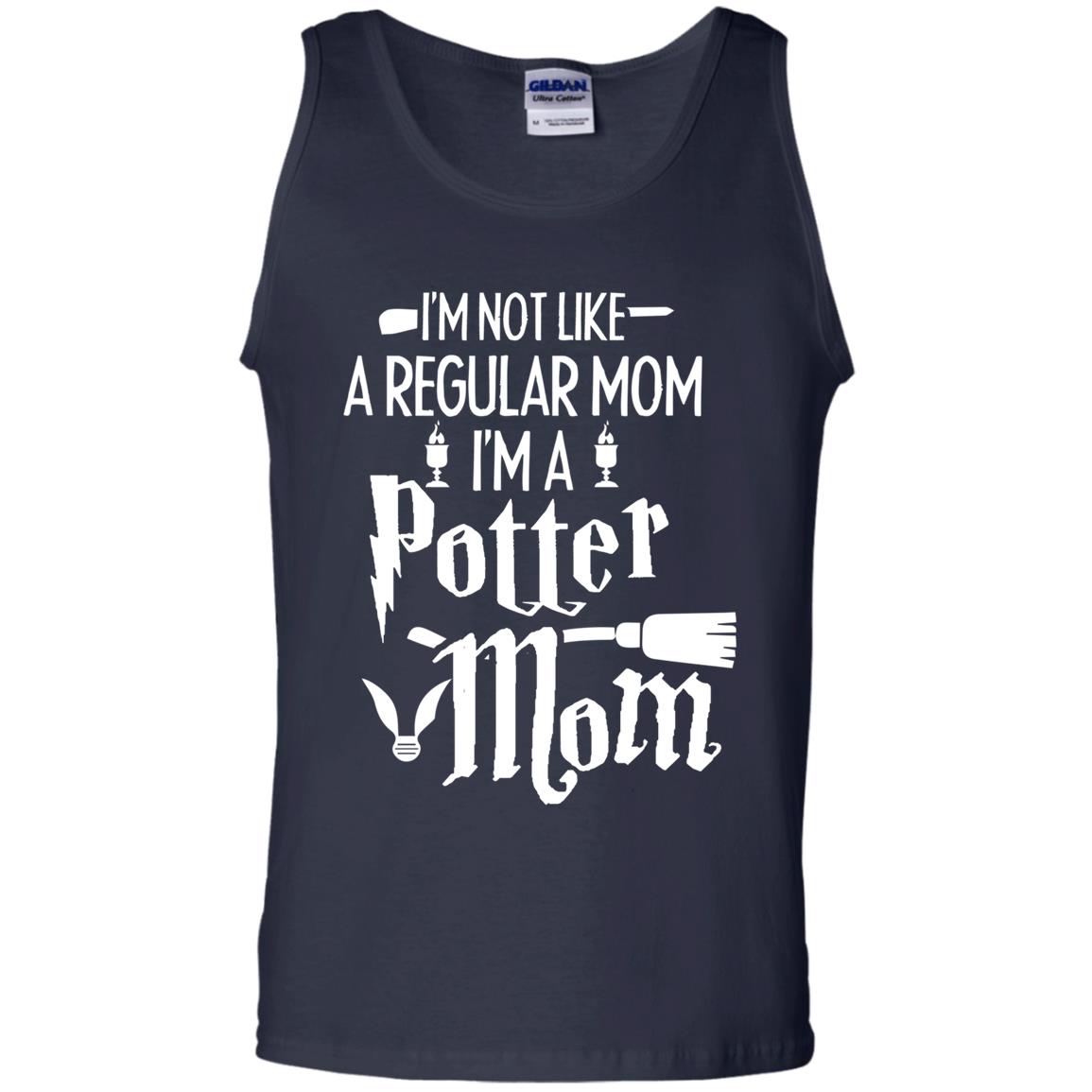 I'm Not Like A Regular Mom, I'm A Potter Mom Harry Potter Fan Shirt Navy