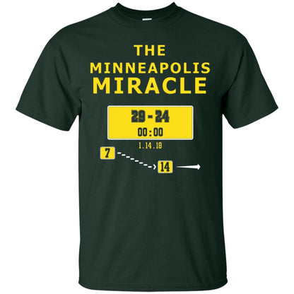 Football Lover T-shirt The Minneapolis Miracle Forest Green