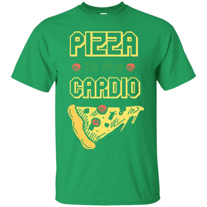 Pizza Is My Cardio Pizza Lover T-shirt Irish Green