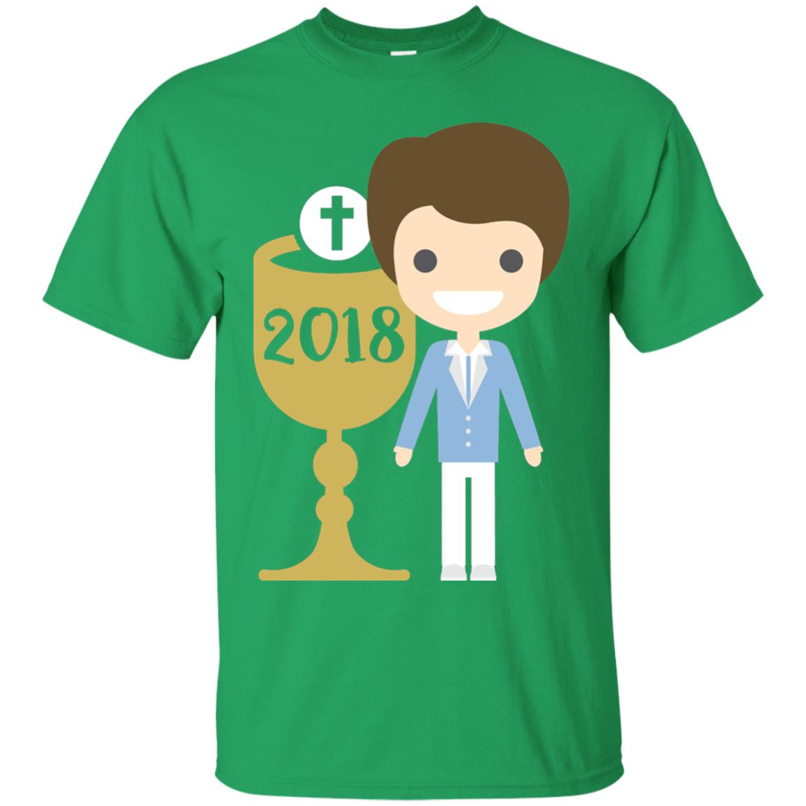 First Communion 2018 1st Holy Communion Shirt Irish Green