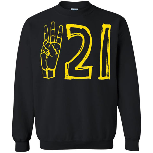 World Down Syndrome Day March 21 T-shirt Black