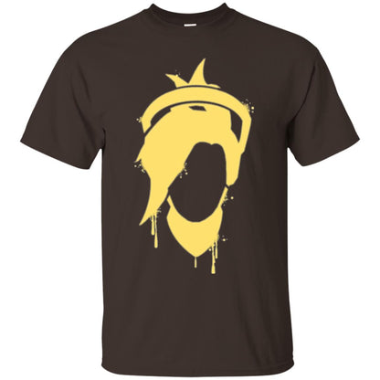 Overwatch Mercy Icon Spray T-shirt Dark Chocolate
