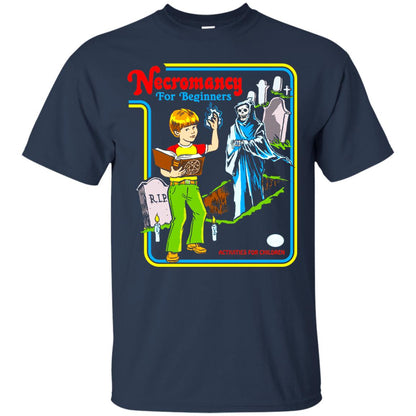 Necromancy For Beginners T-shirt Navy