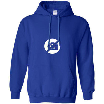 Just No Pictures Image T-shirt Royal