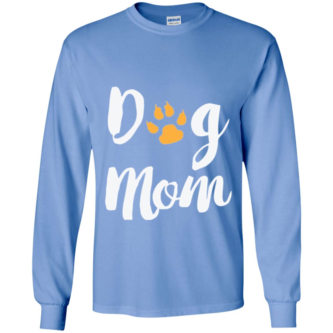 Dog Lovers T-shirt Dog Mom Carolina Blue