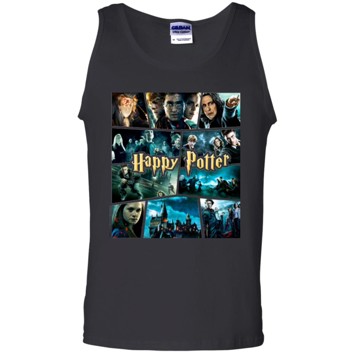 Harry Potter Characters T-shirtG220 Gildan 100% Cotton Tank Top