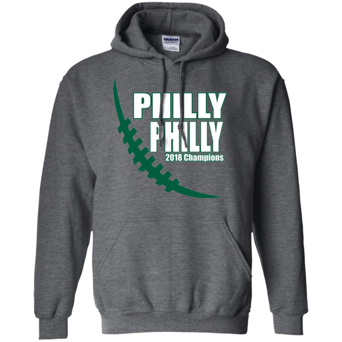 Football Lover T-shirt Philly Philly 2018 Championship Dark Heather