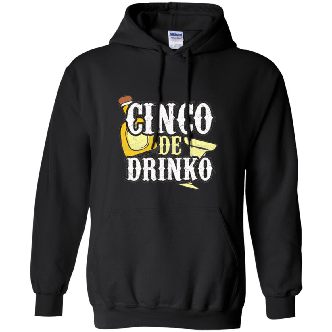 Funny Cinco De Mayo Drinko Celebration T-shirt Black