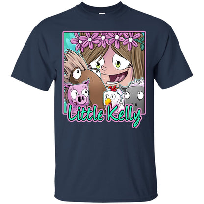 Little Kelly Minecraft Little Club Adventures Shirt Navy