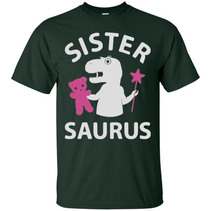 Teestars Sister Saurus T-shirt Forest