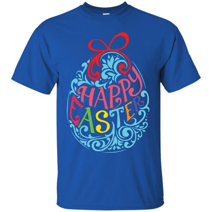 Happy Easter Day T-shirt Royal