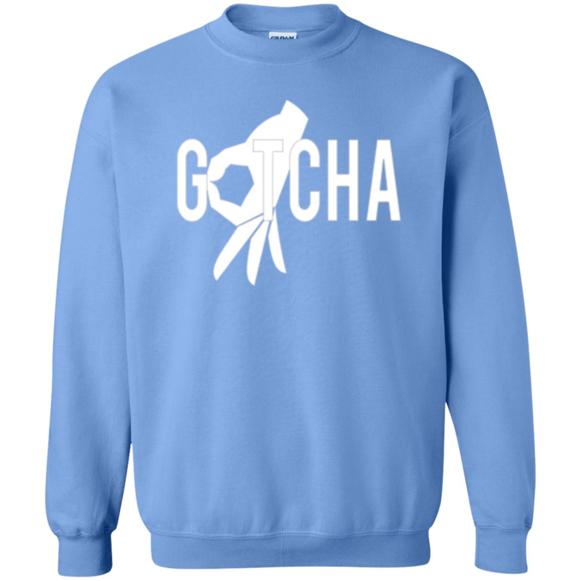 Gotcha Finger Circle Game T-shirt Carolina Blue