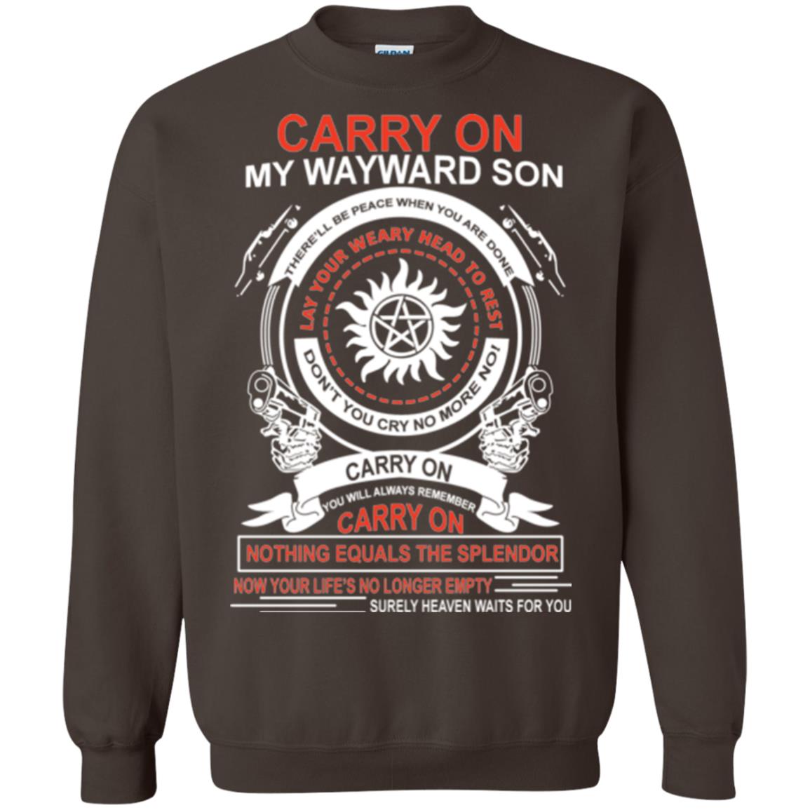 Carry On My Wayward Sonthere Will Be Place When You Are Done Dark Chocolate