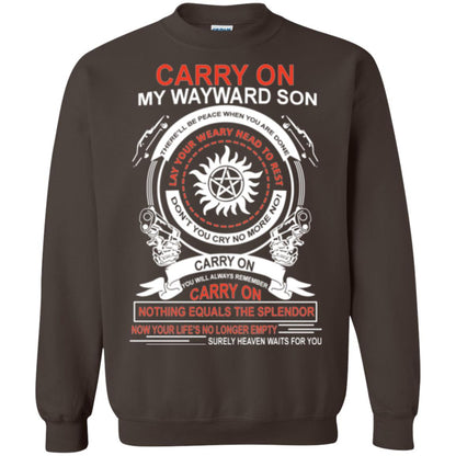 Carry On My Wayward Sonthere Will Be Place When You Are Done Dark Chocolate